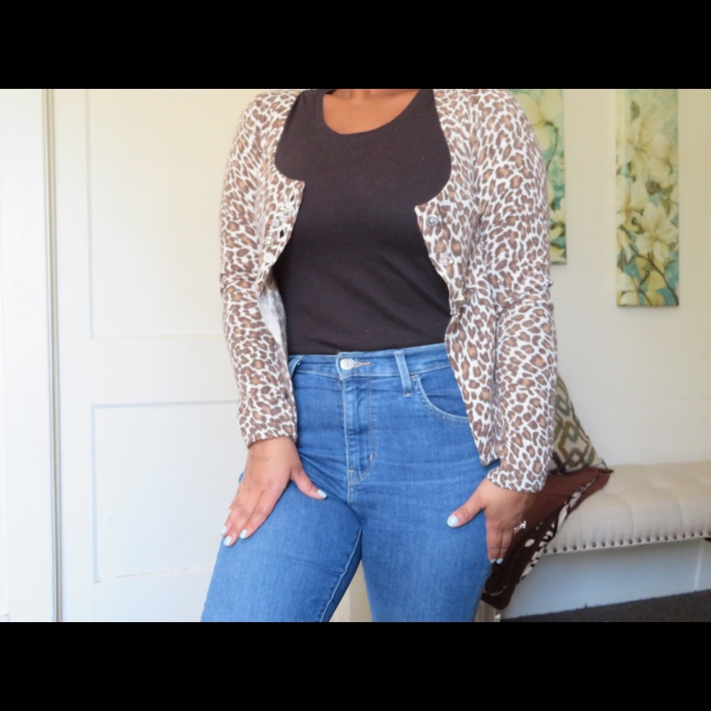 Cheetah sweater